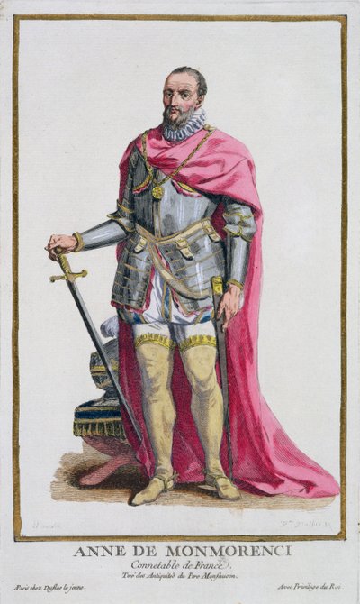 Anne de Montmorency (1493-1567) Constable of France from 